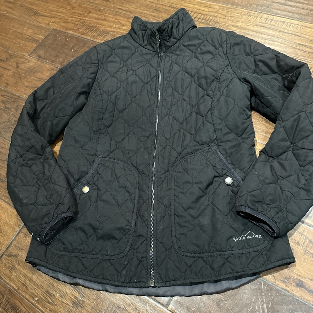 Eddie Bauer Black‎ Quilted Outerwear
